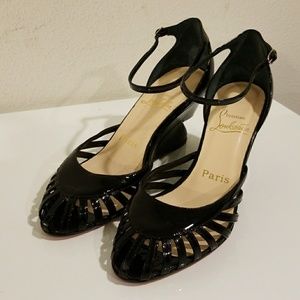 Christian Louboubin wedges size 36 1/2